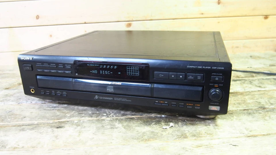 Sony CDP-CE535 5 Disc CD Player excellent condition from Japan F/S - Image 1 of 1