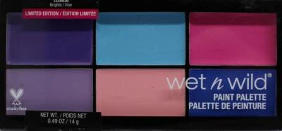 Wet n Wild Paint Palette #1230030 Brights Vive   Multi Color Cream Free S&H - Image 1 of 2