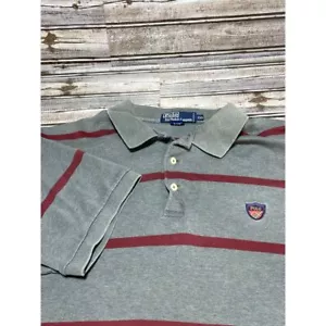 Polo Ralph Lauren Polo Grigio Righe XXL - Foto 1 di 7