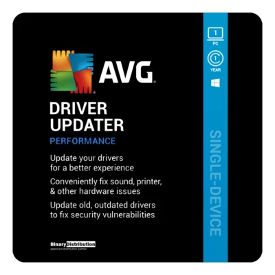 AVG Driver Updater 2025 - 1 PC - 1 Year [Download] - Immagine 1 di 4