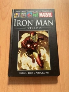 Marvel Ultimate Graphic Novel Collection Iron Man Extremis Hardback Issue 3 - Picture 1 of 2