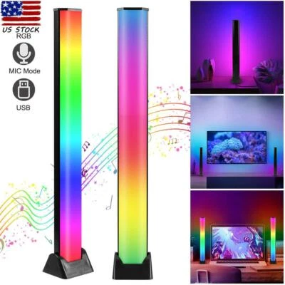2PCS LED RGB Ambient Light Bar Color Ambiance LED TV Backlights Gaming Lamp - Image 1 of 4