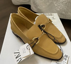 ZARA soft leather loafers flat shoes Ref. 2511/810  5 UK 38 EU 7.5 US