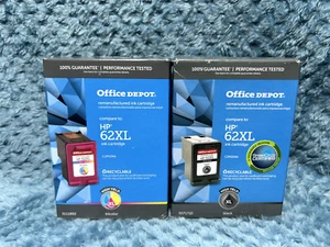 Office Depot HP 62XL High-Yield Black & Color Ink Cartridge Set - Picture 1 of 4