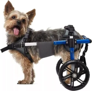 USED Dog Wheelchair for Back Legs Adjustable Dog Wheelchair Extra Large Aluminum - Picture 1 of 75