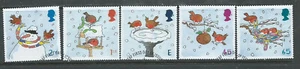 GB 2001 - Chriestmas - Set - Very Fine Used - Picture 1 of 1