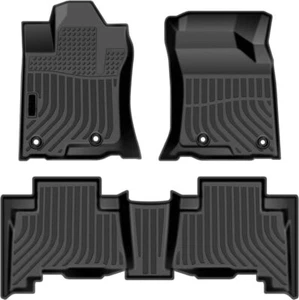 VIwik Floor Mat For 2013-2023 Toyota 4Runner / 2014 -2022 Lexus GX460 TPE Rubber - Picture 1 of 7