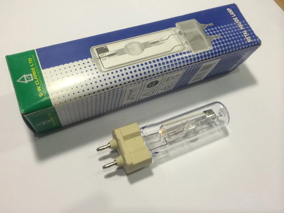 PACK OF 2 LONG LIFE 35W G12 METAL HALIDE LAMPS 6000K TRUE DAYLIGHT - Image 1 of 4
