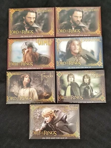 7 Herr der Ringe Pins Button Strider Frodo Gandolf Legolas Sam Wise Pin Lot - Bild 1 von 3