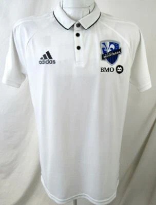 Montreal Impact Men Medium Adidas Short Sleeve Climalite Jersey MRI 1 - Image 1 of 4