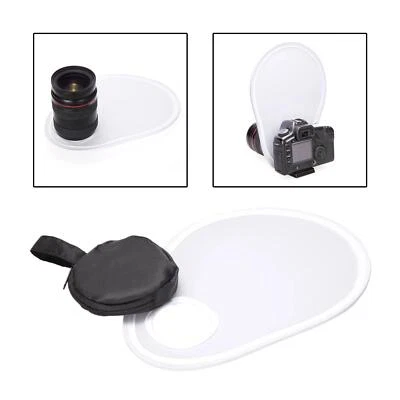 Camera Flash Diffuser Light Modifier Attachments Portable with Storage Bag - Image 1 of 4