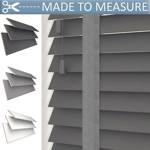 REAL WOOD VENETIAN BLIND 50MM - PREMIUM MADE TO MEASURE/ CUSTOM MADE - TAPES - Picture 1 of 4