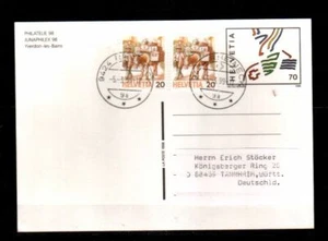 Schweiz gelaufene Ganzsache Michelnummer P 265 (intern :32124 ) - Bild 1 von 2