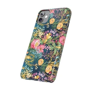 Bonita Funda Delgada iPhone, Jardín Botánico de Flores Primavera y Verano - Imagen 1 de 73