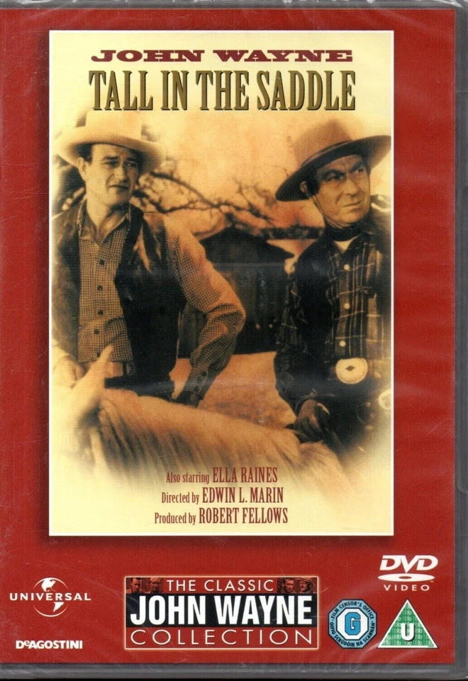 TALL IN THE SADDLE - John Wayne, ORIGINAL UK ISSUE DVD - Image 1 of 1