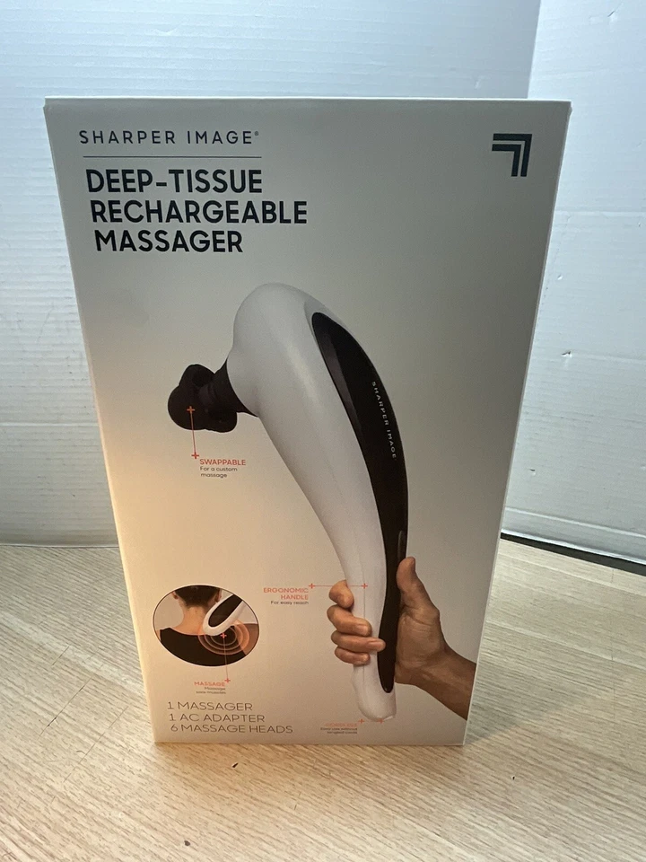 Sharper Image Deep-tissue Massager 3 Heads