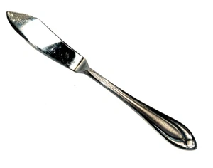 Cuchillo de mantequilla Pfaltzgraff Mirage Frost cubiertos de uso diario 18/0 SS - Imagen 1 de 5