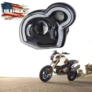 LED Headlight Angle Eye For BMW G 650 X challenge Xmoto 06-07 HP2 Megamoto 06-09 - Picture 1 of 8