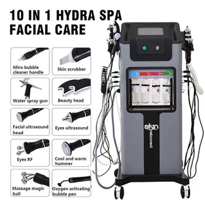 10in1 Hydra Spa Facial Beauty Machine Hydro Dermabrasion Skin Cleaning Face LiUg - Picture 1 of 13