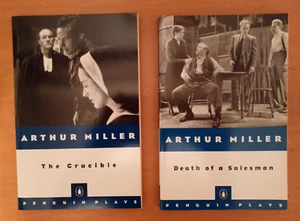 2 Arthur Miller plays-The Crucible & Death of a Salesman-trade sized-free ship - Bild 1 von 1