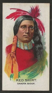 B.A.T.-INDIAN CHIEFS 1930-#05- RED SHIRT - Picture 1 of 2