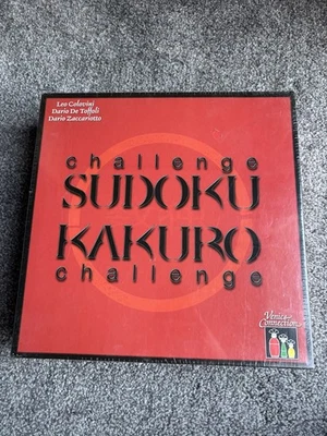 Challenge Sudoku Kakuro Challenge Game Venice Connection New Sealed  - Image 1 of 2