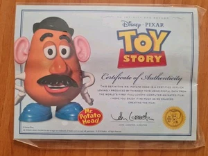 Echtheitszertifikat Toy Story Disney Pixar Mr Potato Head Playskool... - Bild 1 von 2