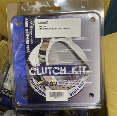 Новый комплект сцепления Yana Shiki подходит для мотоцикла Yamaha YZF R1 (1999-2003) - Изображение 1 из 2