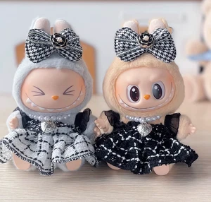 Conjunto de vestido Labub hecho a mano para Labubu Gen 1,2,3 - Conjunto de vestido clásico (SIN MUÑECA) - Imagen 1 de 8