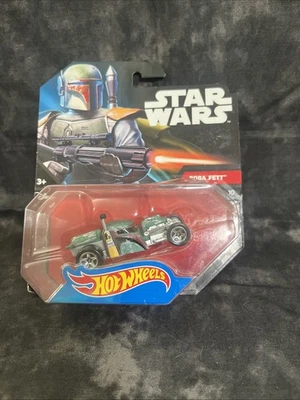 HOTWHEELS STAR WARS АВТОМОБИЛЬ ПЕРСОНАЖА 1:64 10 - АВТОМОБИЛЬ BOBA FETT - Изображение 1 из 4