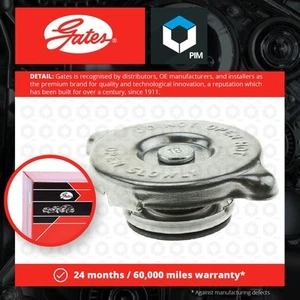 Radiator Cap fits JEEP GRAND CHEROKEE Mk4 6.4 2011 on ESG Gates 52028974AA New - Picture 1 of 4