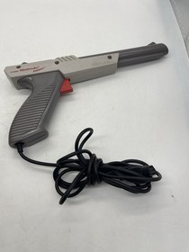 Vintage 1985 Nintendo NES Zapper Gun NES-005 OEM Gray Tested!