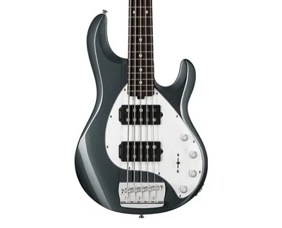 Sterling by Music Man StingRay 5 HH RAY35HH - Charcoal Frost Foto 1 de 4