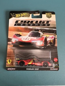DEFEKTE KARTE-zum Auspacken Hot Wheels Premium Ferrari 499P Circuit Legends - Bild 1 von 5