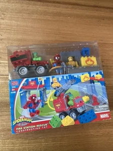 Mega Bloks Spider-Man & Friends -fire Station Rescue - Spiderman 2006 - Boxed - Bild 1 von 18