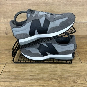 New Balance 327 Zapatos Mujer/Jnr Talla UK 5 Gris Negro Entrenadores Gimnasio Correr - Imagen 1 de 12