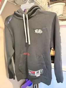 Vintage Y2K Nike Sportswear Freestyle Hoodie Mens Small Medium Rare Unique Read - Picture 1 of 7