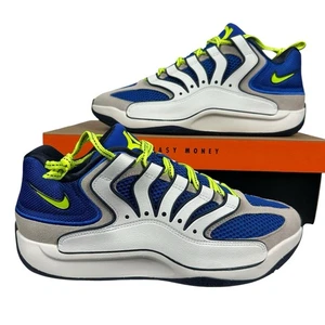 Nike KD 18 Smart City Basketball Sneaker Royal Yellow Sail Mens 10.5 Women’s 12 - Picture 1 of 10