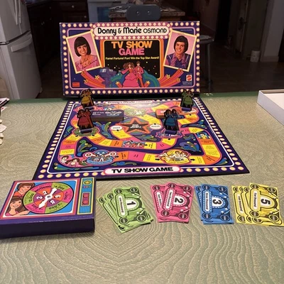 MATTEL,Donny & Marie OSMOND / JUEGO DE PROGRAMA DE TELEVISIÓN. No. Mattel Inc. 1977 2049. Foto 1 de 4