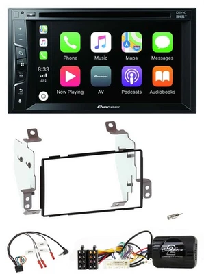 Pioneer Lenkrad USB DVD Bluetooth DAB 2DIN Autoradio für Nissan Note E11 2009-20 - Bild 1 von 4