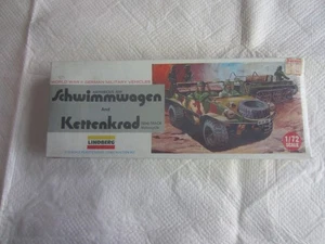 Jeep Schwimmwagen y Kettenkrad anfibio escala 1:72 motocicleta semipista nuevo en paquete - Imagen 1 de 6