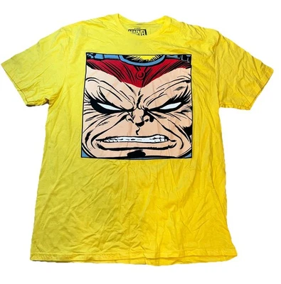 Marvel Previews Exclusive MODOK Mens Yellow T-Shirt XL Foto 1 de 4