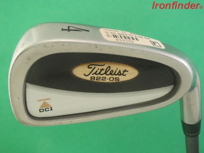 Titleist DCI 822 OS 4 Iron Graphite Senior Ultralight 75 Soft R-Flex Shaft MRH - Image 1 of 4