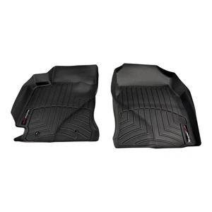 Forro de piso delantero negro WeatherTech 441091 para Toyota Corolla 2003-2008 - Imagen 1 de 4
