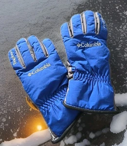 Columbia Winter Gloves Bugaboo Size Medium Youth Winter Blue - Picture 1 of 3