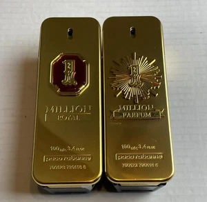 1 MILLION ROYAL & 1 Million Parfum PACO RABANNE 3.4oz ( Read Description) - Picture 1 of 4