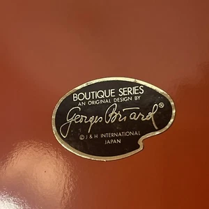 Georges Briard Boutique Serving Tray Yellow Retro Orange MOD VINTAGE Unused MCM - Picture 1 of 13