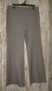Talbots NWT Womens Dress Pants Stretch Brownish Gray Size 10 Msre 31.5x30.5 - Picture 1 of 12
