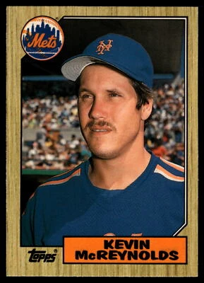 1987 Topps Traded Kevin McReynolds  #76T New York Mets Baseball Card - Image 1 of 2