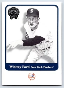 2001 FLEER GREATS OF THE GAME - #33 WHITEY FORD - NEW YORK YANKEES - Picture 1 of 2